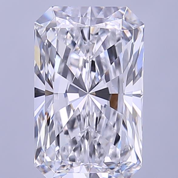 2.52CT Radiant Cut Lab Grown Diamond D | VVS2 | IGI Certified