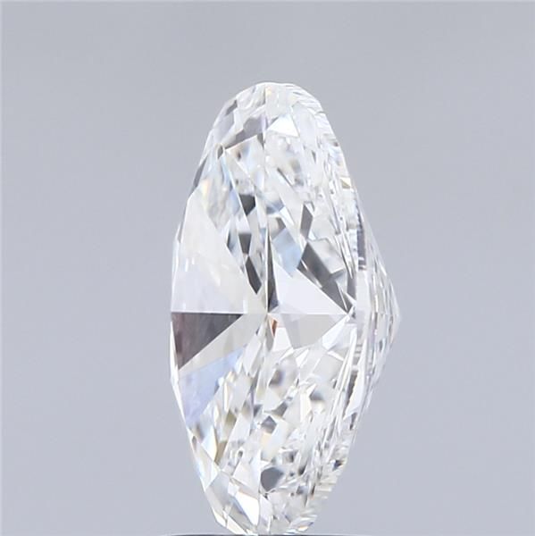 2.88CT Oval Cut Lab Grown Diamond D | VVS2 | IGI Certified