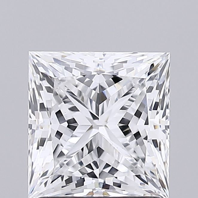 1.55CT Princess Cut Lab Grown Diamond E | VS1
