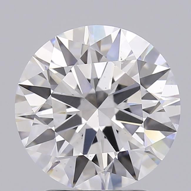 2.42CT Round Cut Lab Grown Diamond D | VS2 | IGI Certified