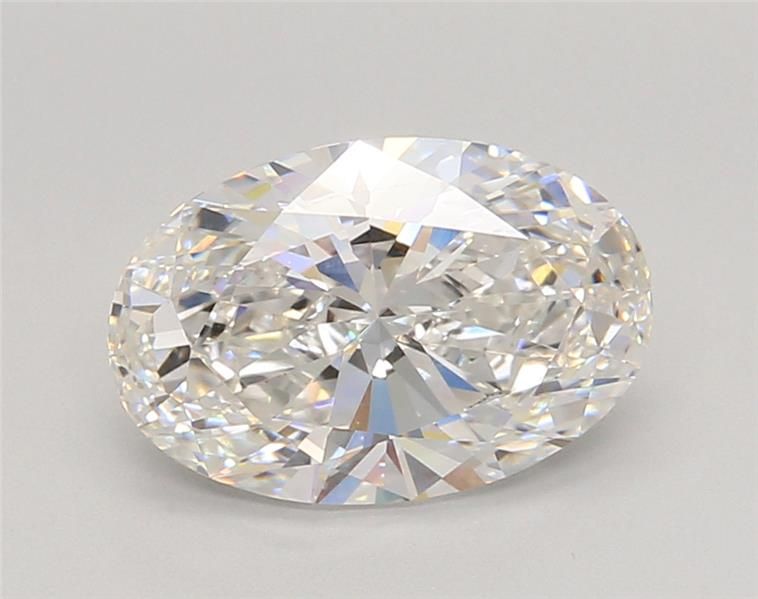 2.46 ct F Color VVS2 Clarity Oval Shape Lab Grown Diamond