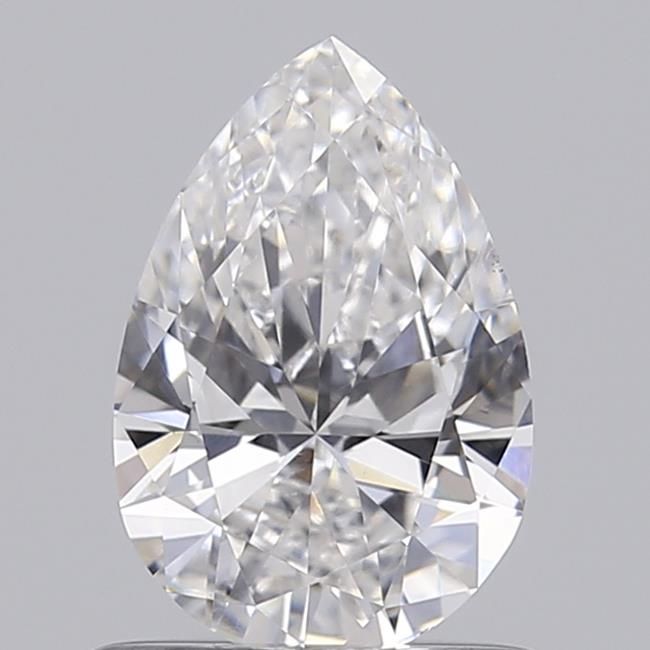 0.65CT Pear Cut Lab Grown Diamond D | VS1 | IGI Certified