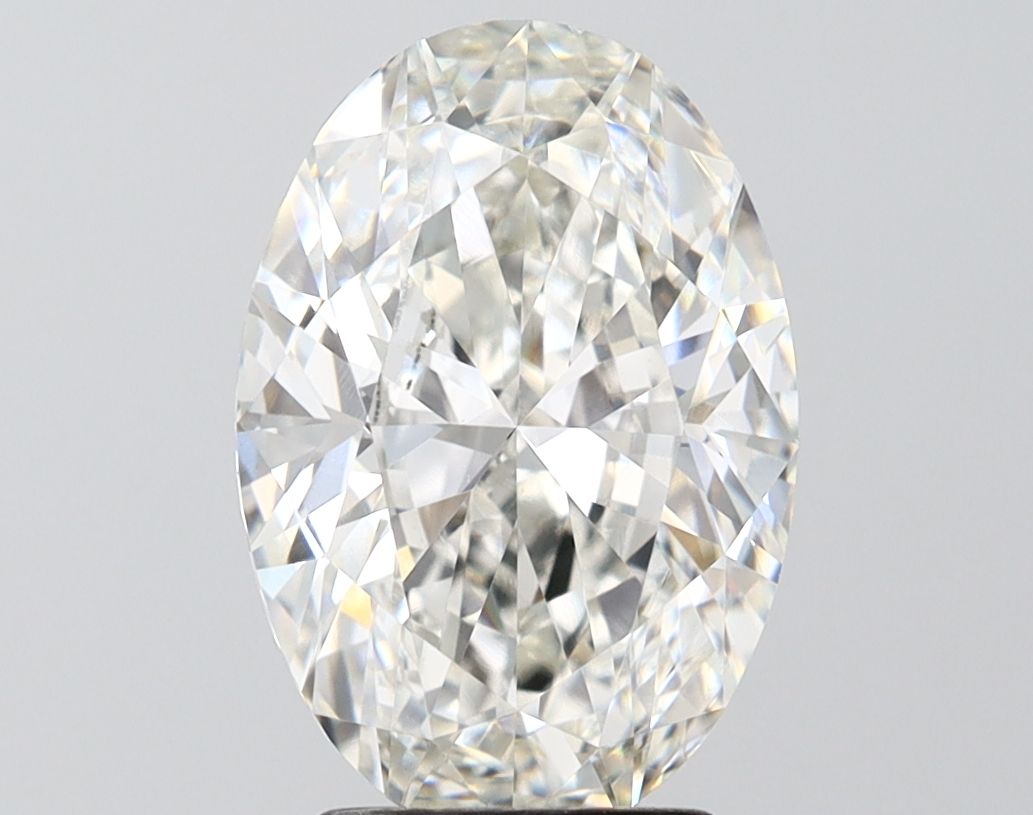 3.5CT Oval Cut Lab Grown Diamond G | VVS2 | IGI Certified