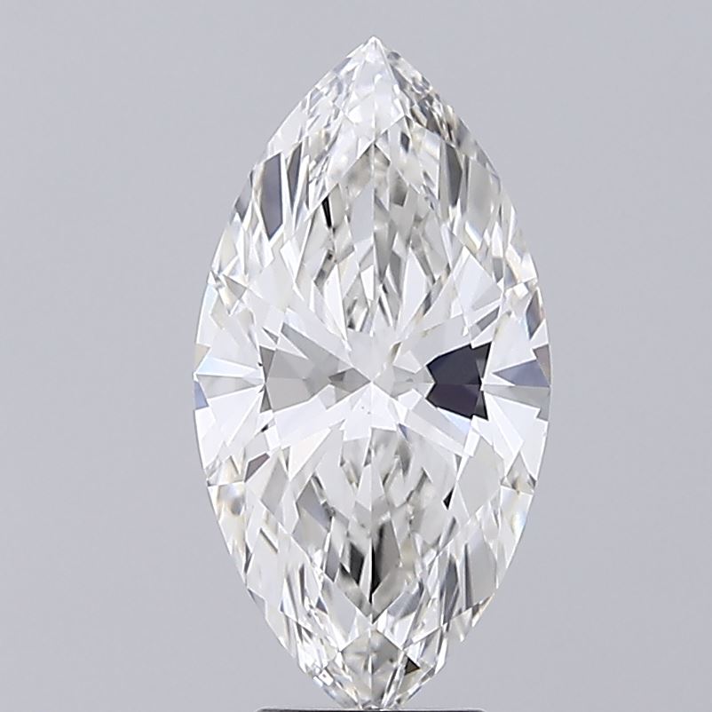 4.02CT Marquise Cut Lab Grown Diamond G | VVS2 | IGI Certified