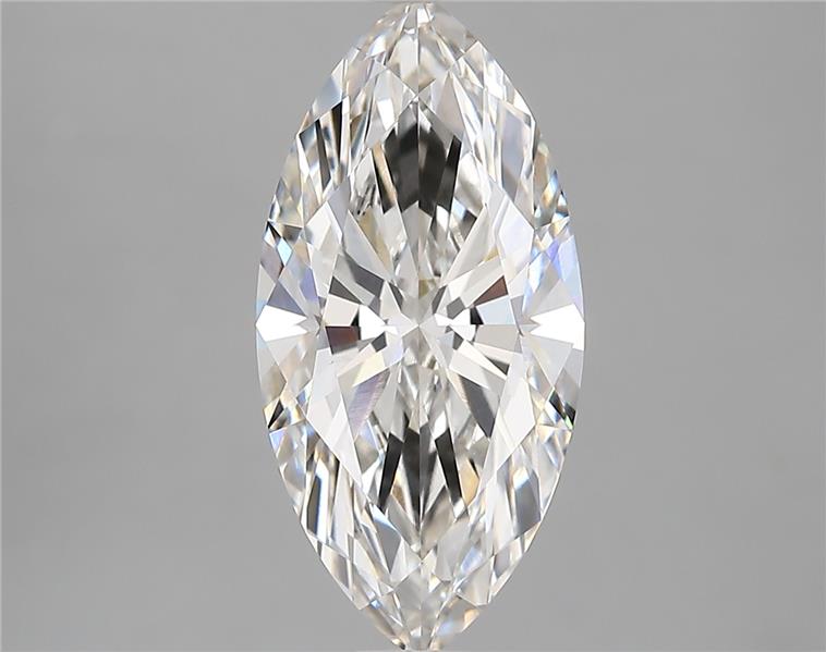 3.34CT Marquise Cut Lab Grown Diamond G | VVS2 | IGI Certified