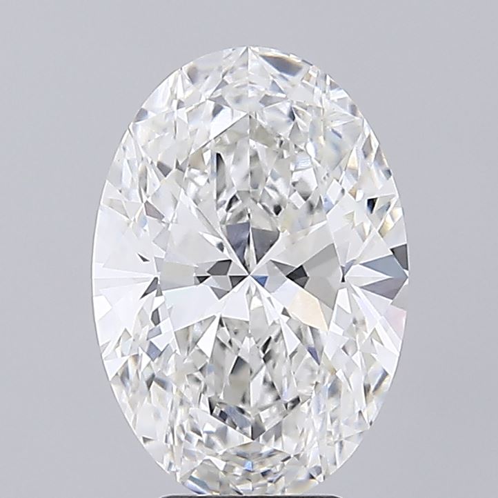 5.1CT Oval Cut Lab Grown Diamond F | VVS2 | IGI Certified