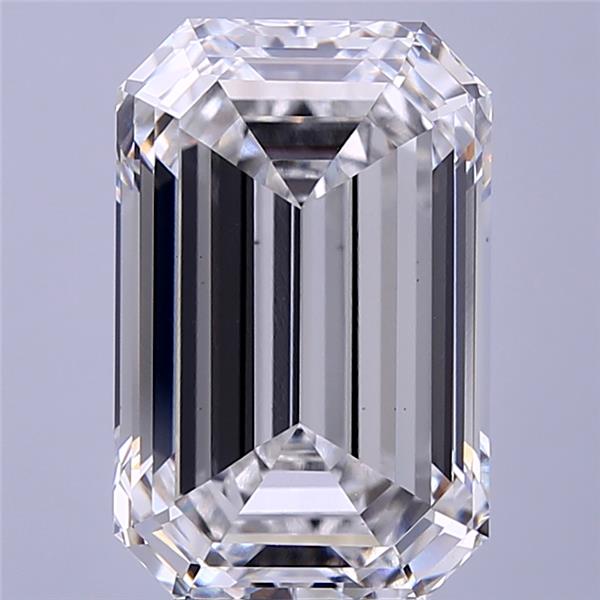 5.3CT Emerald Cut Lab Grown Diamond F | VS1 | IGI Certified