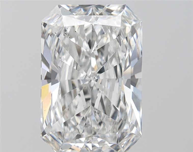3.73CT Radiant Cut Lab Grown Diamond F | SI1 | IGI Certified