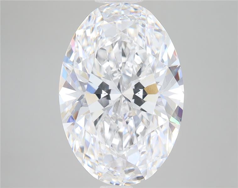 5.01CT Oval Cut Lab Grown Diamond D | VVS2 | IGI Certified