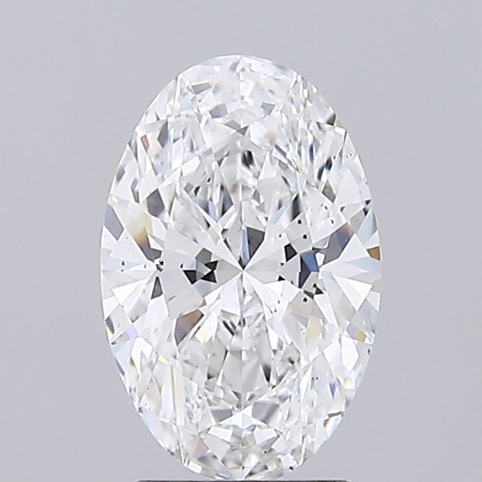 2.23CT Oval Cut Lab Grown Diamond E | SI1 | IGI Certified
