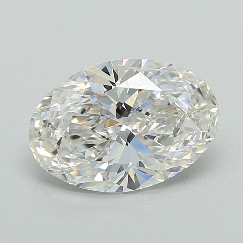 2.03CT Oval Cut Lab Grown Diamond F | VVS2 | IGI Certified