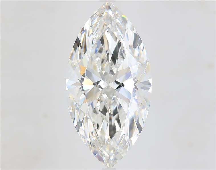 9.65CT Marquise Cut Lab Grown Diamond F | VVS2