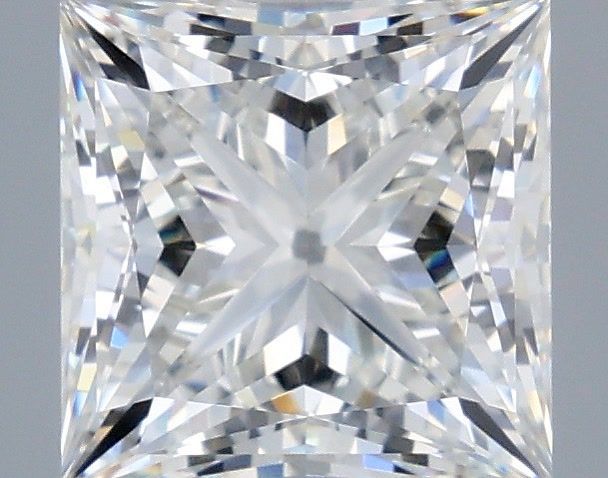 3.08CT Princess Cut Lab Grown Diamond F | VVS2 | IGI Certified