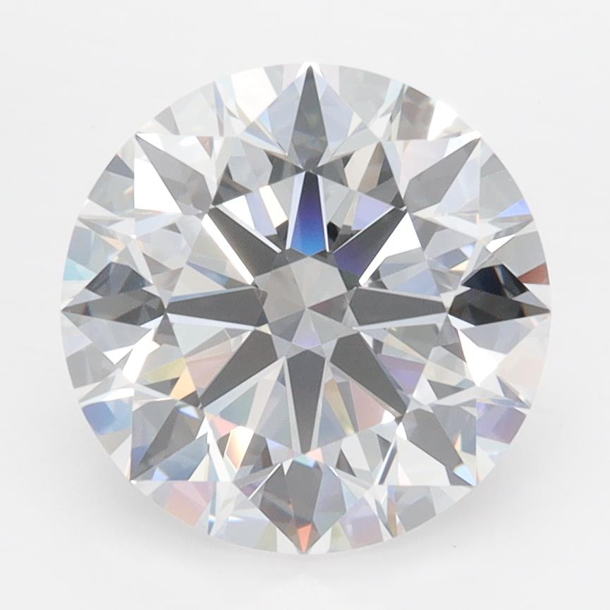 3.36CT Round Cut Lab Grown Diamond D | FL | GIA Certified