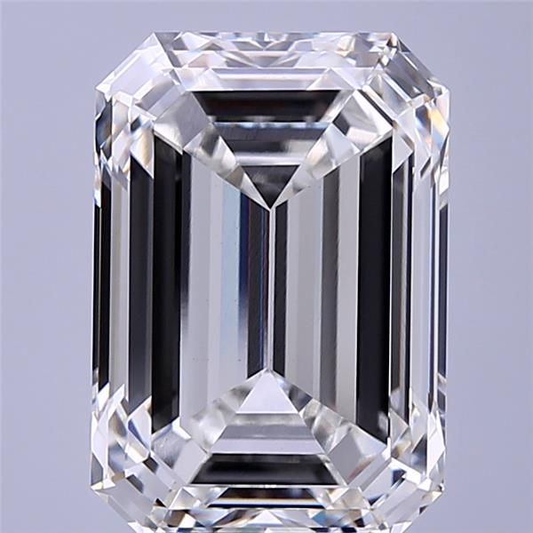 5.22CT Emerald Cut Lab Grown Diamond F | VVS2 | IGI Certified