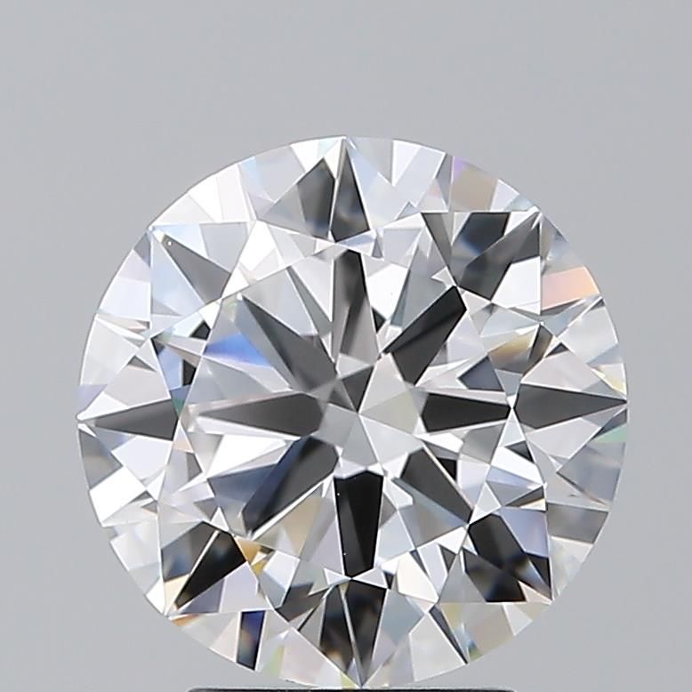 3.02CT Round Cut Lab Grown Diamond F | VVS2