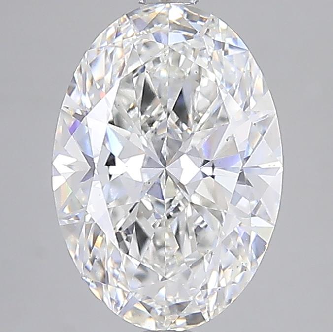 3.5CT Oval Cut Lab Grown Diamond E | VS2 | IGI Certified