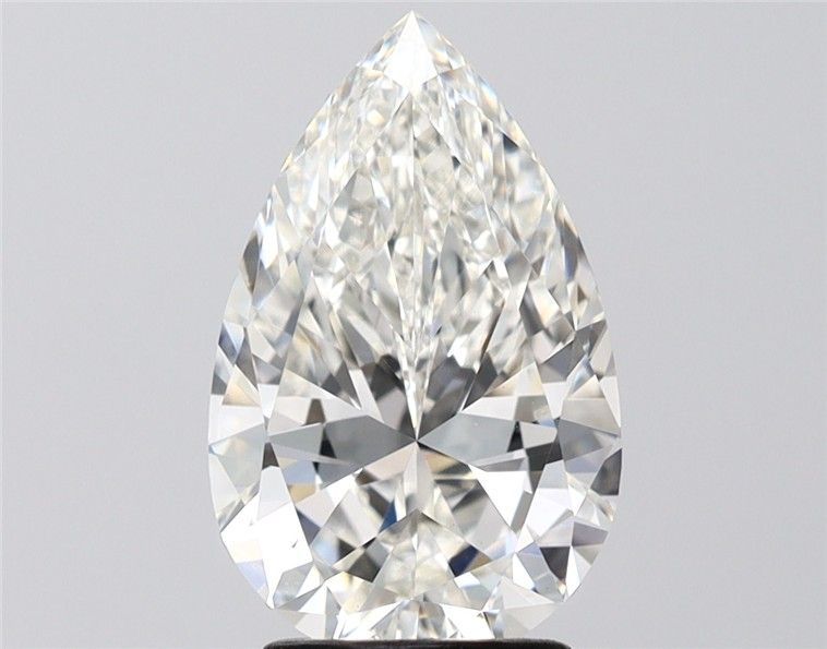 3.01CT Pear Cut Lab Grown Diamond G | VVS2 | IGI Certified
