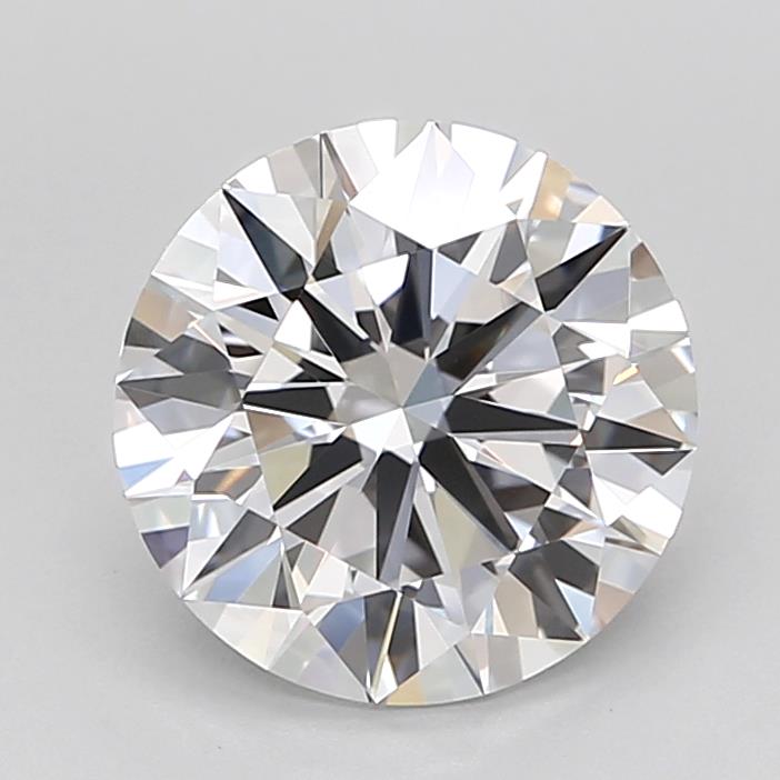 2.57CT Round Cut Lab Grown Diamond D | VVS1 | IGI Certified
