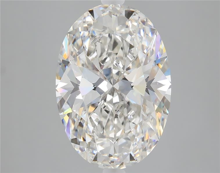 5.27CT Oval Cut Lab Grown Diamond G | VS1 | IGI Certified