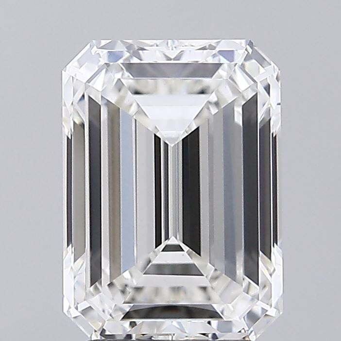 3.01CT Emerald Cut Lab Grown Diamond G | VVS2 | IGI Certified