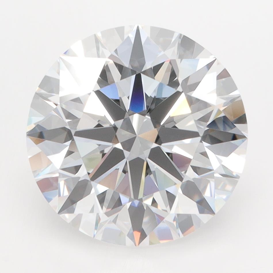 4.53CT Round Cut Lab Grown Diamond D | FL | GIA Certified