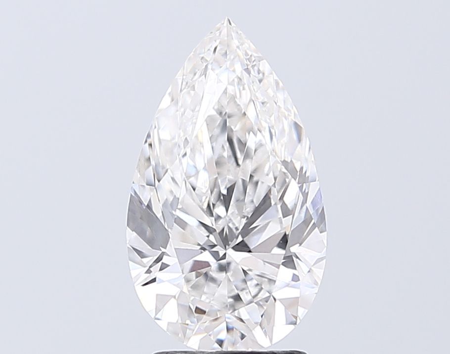 2.49CT Pear Cut Lab Grown Diamond E | VS1 | IGI Certified