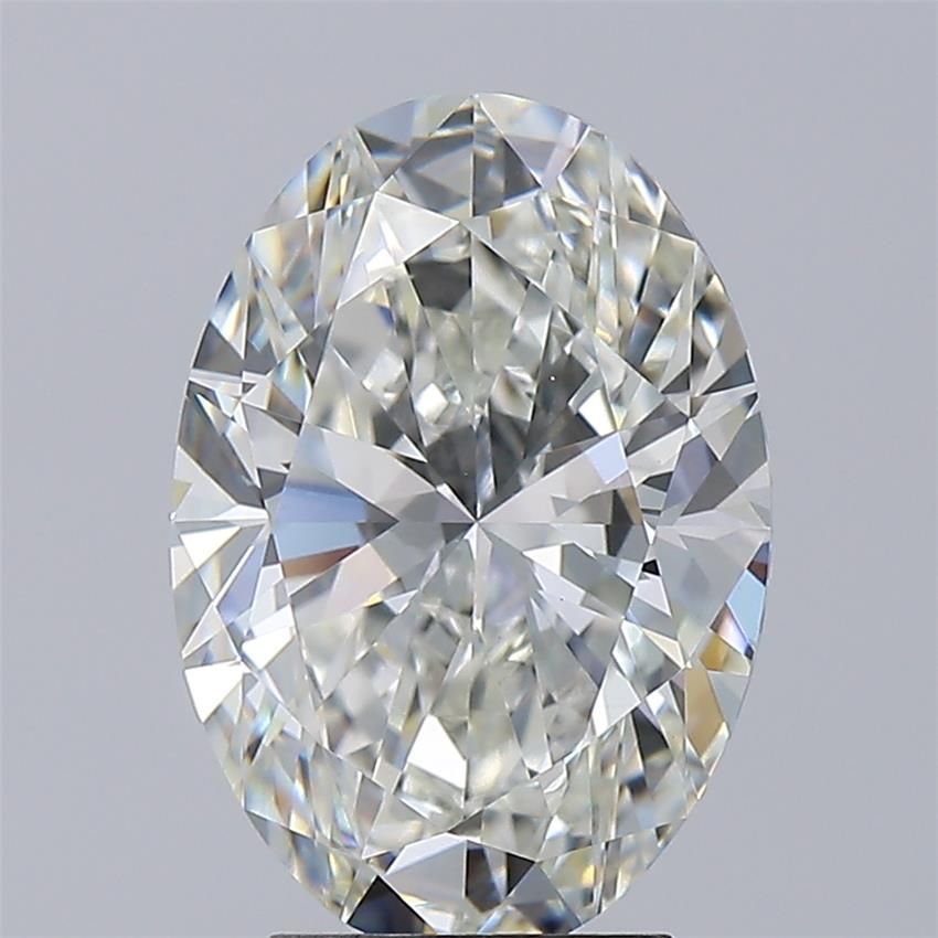 4.01CT Oval Cut Lab Grown Diamond H | VVS2 | IGI Certified