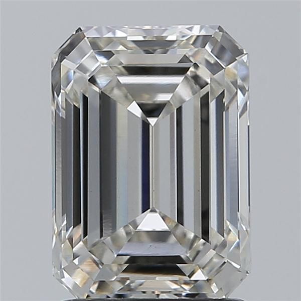 2.01 ct G Color VVS2 Clarity Emerald Shape Lab Grown Diamond