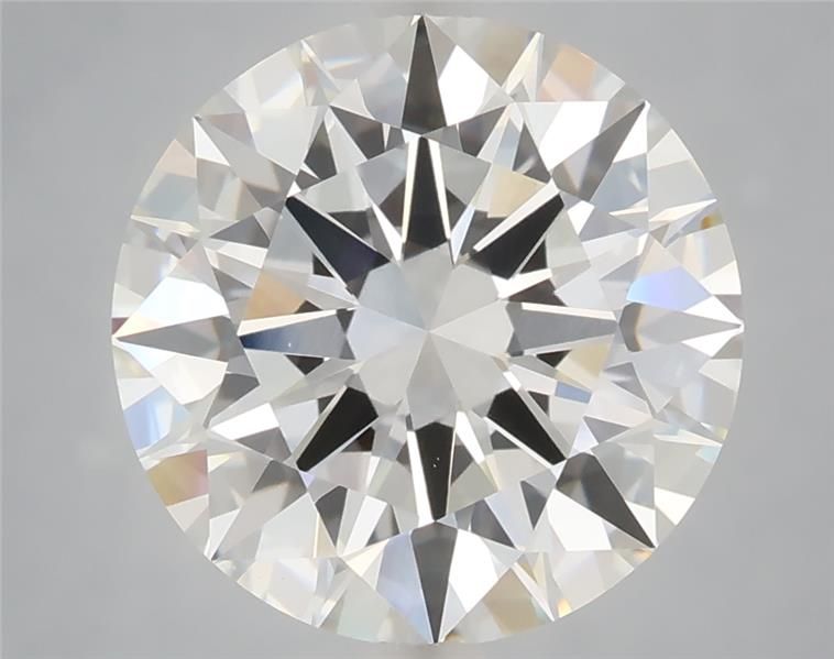 5.01CT Round Cut Lab Grown Diamond F | VVS2