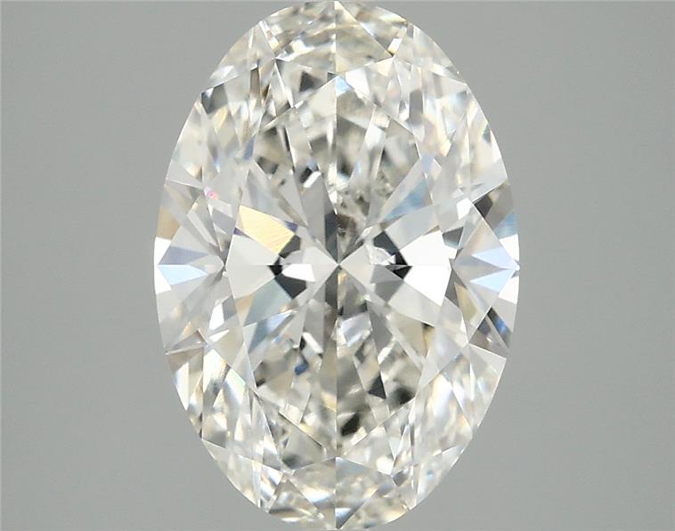 3.04CT Oval Cut Lab Grown Diamond G | VVS1 | IGI Certified