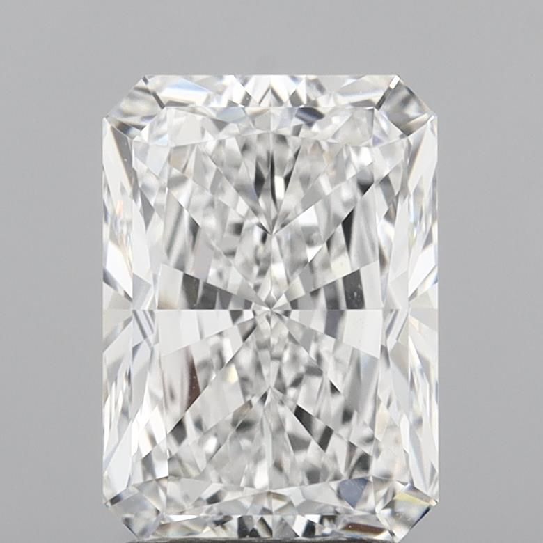 2.52CT Radiant Cut Lab Grown Diamond E | VVS1 | IGI Certified