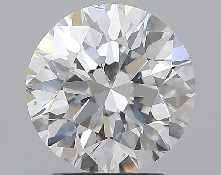 2.5CT Round Cut Natural Diamond G | SI1 | GIA Certified