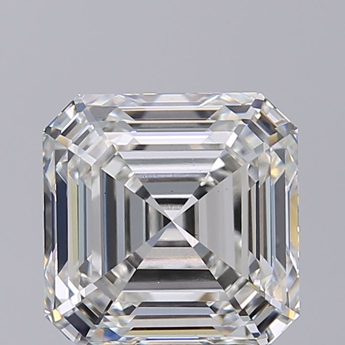 3.83CT Asscher Cut Lab Grown Diamond G | VS1 | IGI Certified