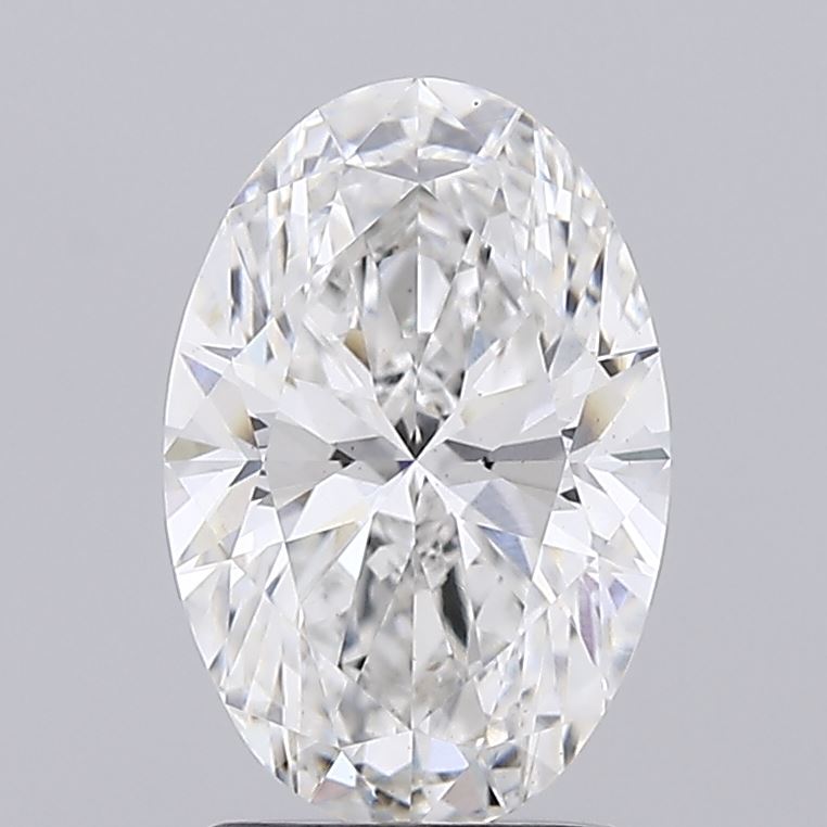 2.0CT Oval Cut Lab Grown Diamond F | VS1