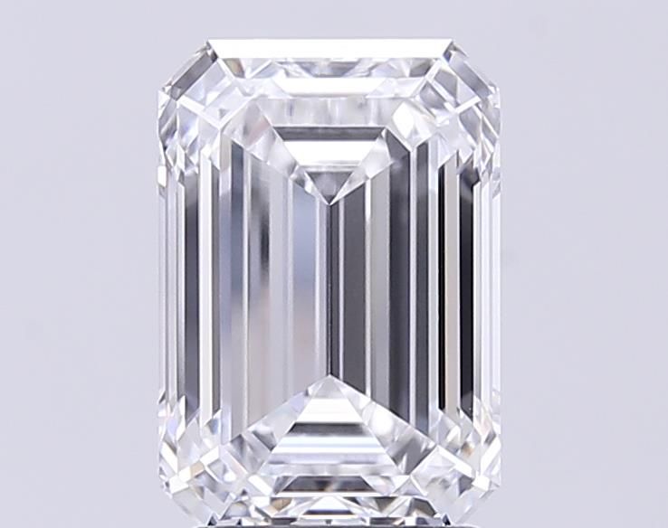 3.23CT Emerald Cut Lab Grown Diamond E | VVS2 | GIA Certified