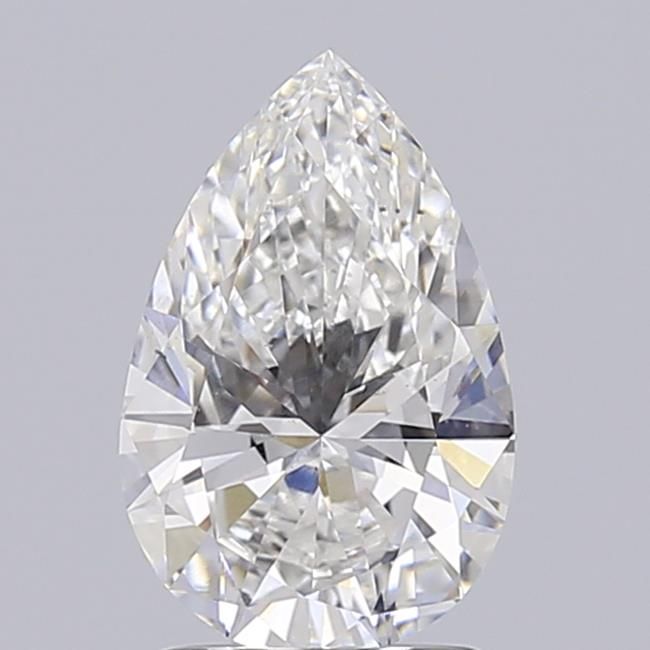 1.51CT Pear Cut Lab Grown Diamond E | VS2 | IGI Certified