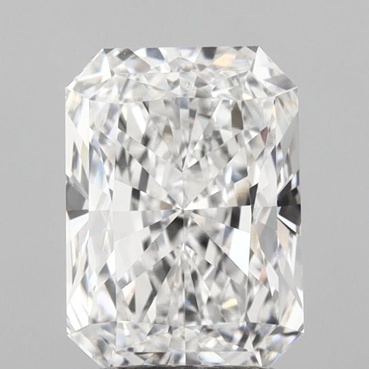 2.57CT Radiant Cut Lab Grown Diamond D | VVS2 | IGI Certified