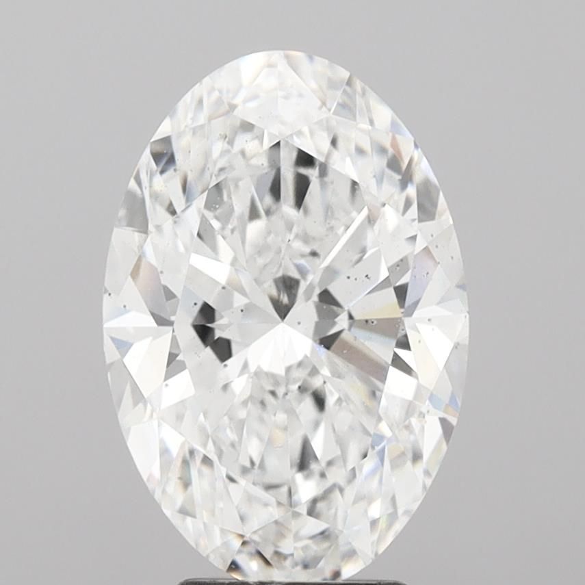 4.01CT Oval Cut Lab Grown Diamond E | SI1 | IGI Certified