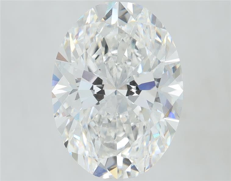 1.54CT Oval Cut Lab Grown Diamond E | VVS2 | IGI Certified