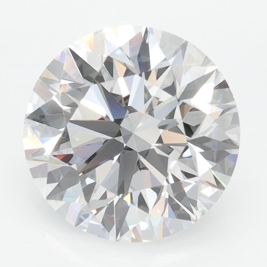 3.5CT Round Cut Lab Grown Diamond D | VVS1