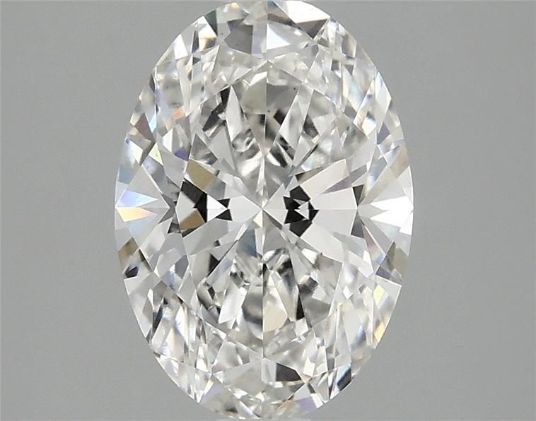 2.06CT Oval Cut Lab Grown Diamond F | VS1 | IGI Certified