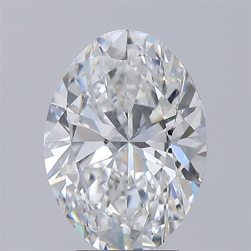 4.07CT Oval Cut Lab Grown Diamond E | VS1