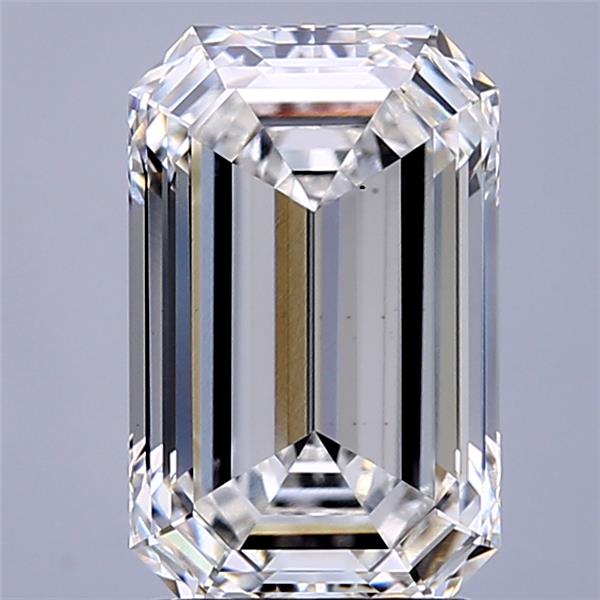 2.26CT Emerald Cut Lab Grown Diamond F | VS1 | IGI Certified