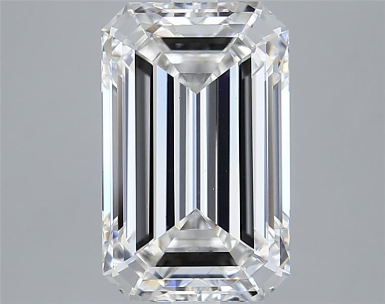 4.03CT Emerald Cut Lab Grown Diamond F | VS1 | IGI Certified