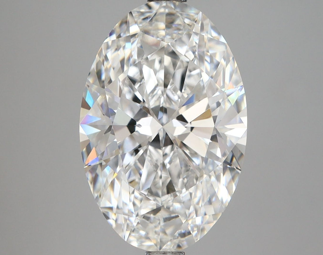 5.1CT Oval Cut Lab Grown Diamond E | VVS2 | IGI Certified