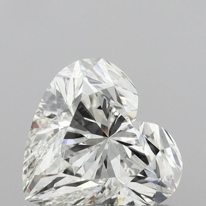 1.01CT Heart Cut Natural Diamond J | SI1 | GIA Certified
