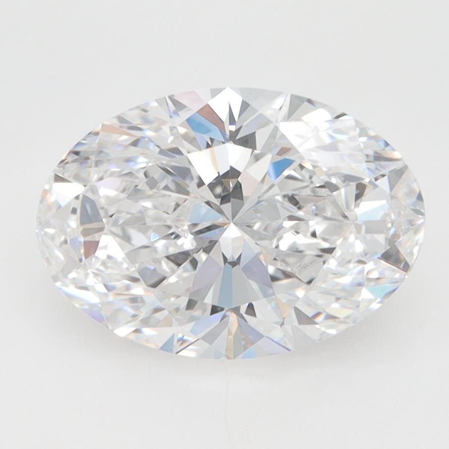 2.37CT Oval Cut Lab Grown Diamond D | VVS1 | GIA Certified