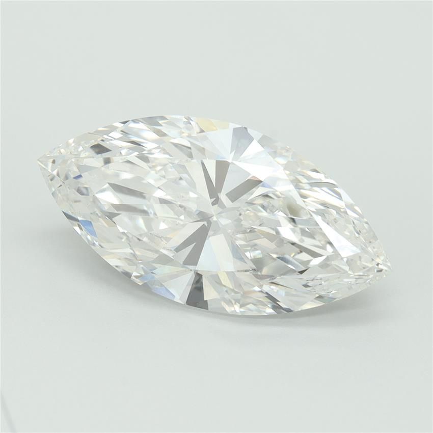 6.51CT Marquise Cut Lab Grown Diamond F | VS1 | IGI Certified