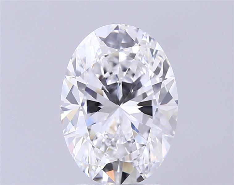 3.0CT Oval Cut Lab Grown Diamond D | IF